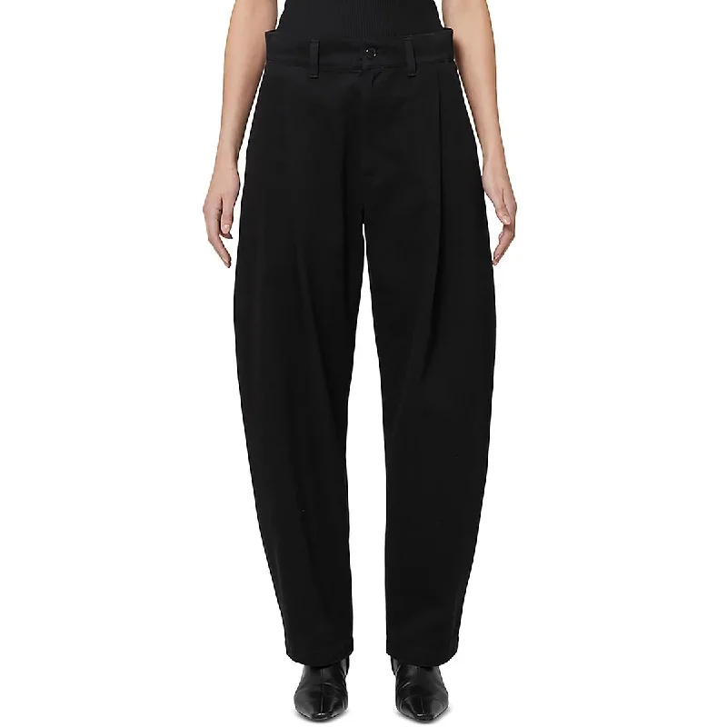 Soft Feel Agolde Womens Chino Pleated Chino Pants