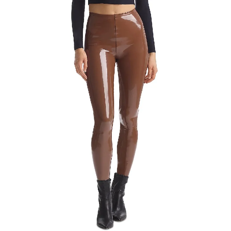 Comfort Fit Commando Womens Leather Ankle Leggings