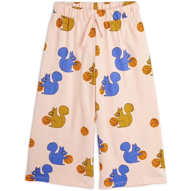 Comfy Chic Wear Mini Rodini Pink Squirrels Aop Pants