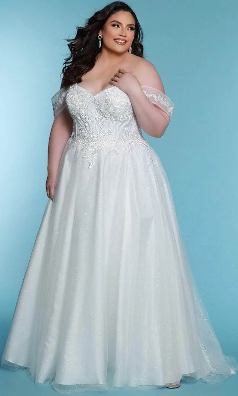 Sporty Comfort Sydney's Closet Bridal SC5312 - Sweetheart Neck Lace Applique Bridal Gown Sporty Comfort Sydney's Closet Bridal SC5312 - Sweetheart Neck Lace Applique Bridal Gown