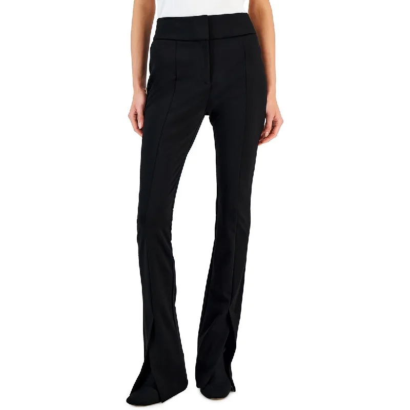 Comfortable Jackets Hugo Womens   Split Leg High Rise Trouser Pants