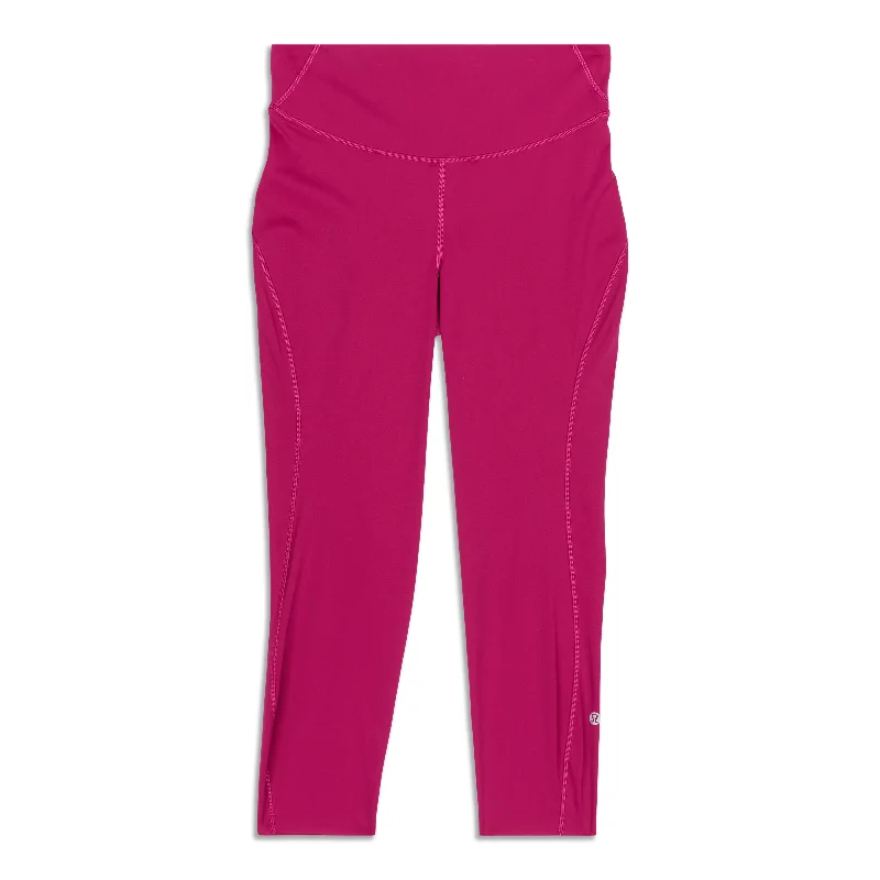 Soft Touch Base Pace High-Rise Crop - Resale