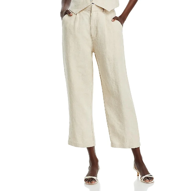 Warm Wear Bella Dahl Womens Relaxed Pleated Trouser Pants