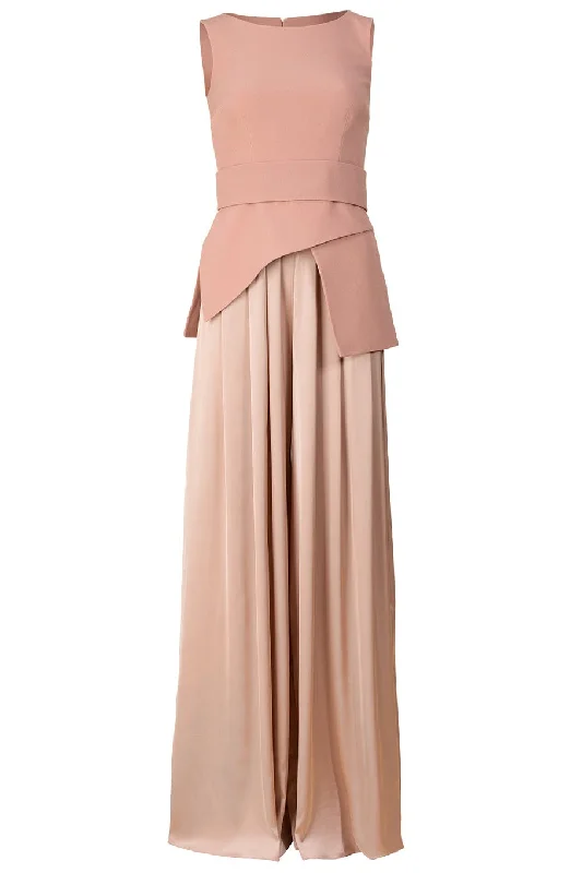 Summer Comfort Flavia Jumpsuit With Beaded Belt