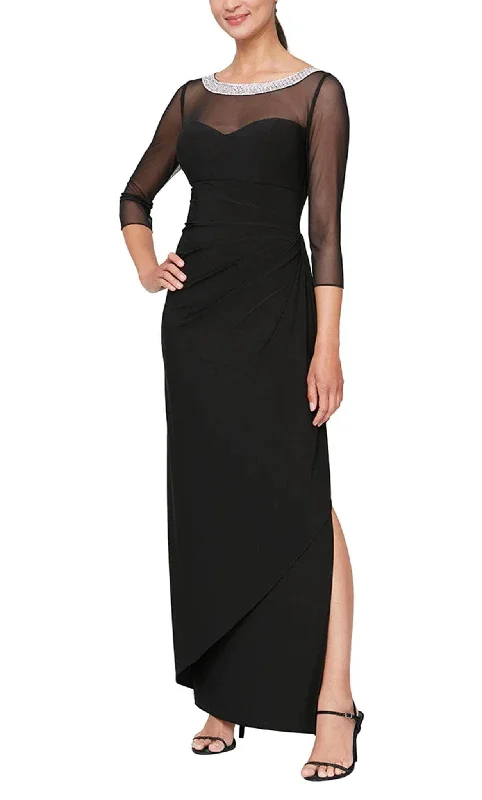 Comfy Chic Alex Evenings 82351578 - Beaded Bateau Formal Dress