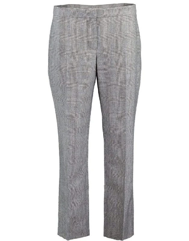 Comfy Pants Black and Ivory Cigarette Trouser