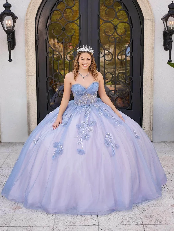 Cozy Pants Lizluo Fiesta 56521 - Strapless Embroidered Ballgown