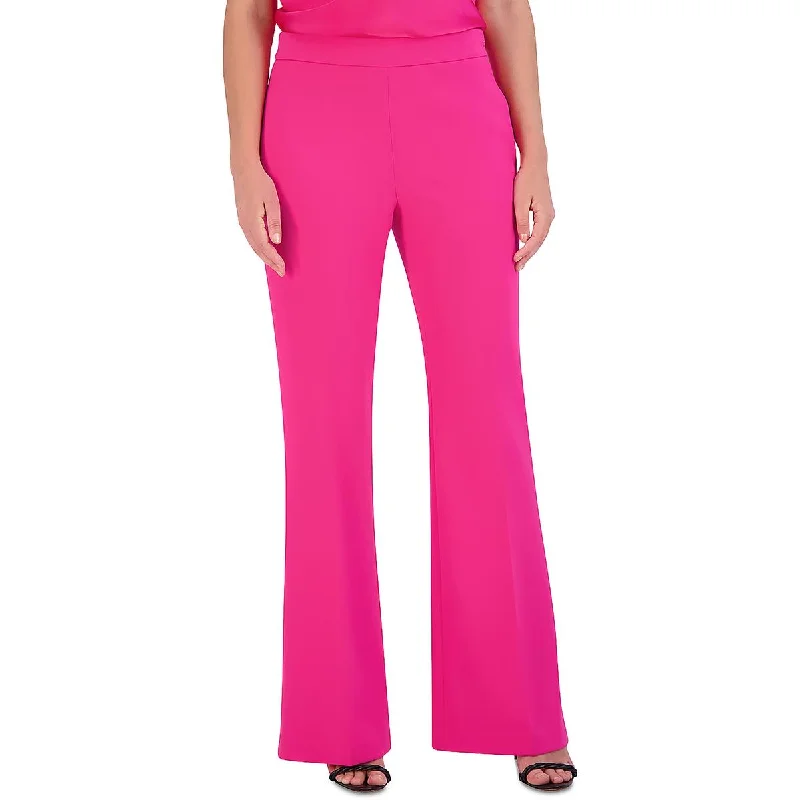 Cozy Fashion BCBGMAXAZRIA Womens High Waist Pocket Flared Pants