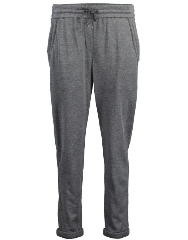 Chic Outfits Dark Grey Felpa Spa Pant