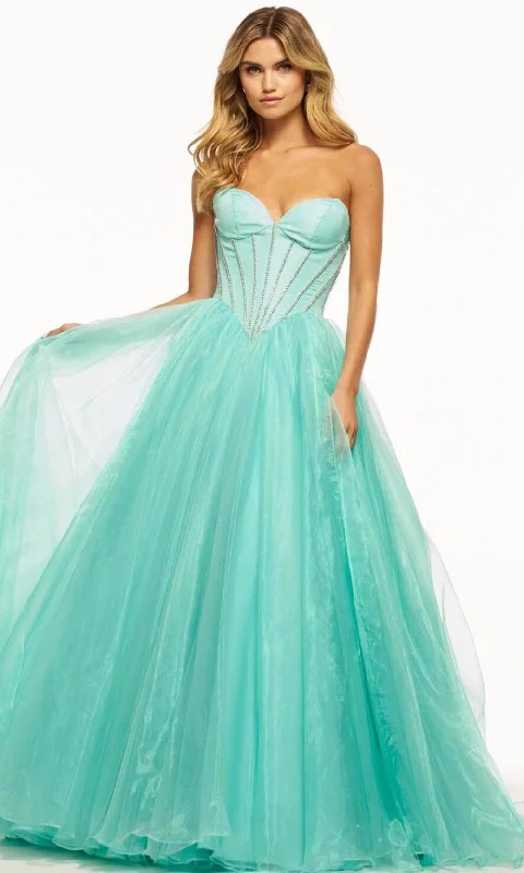 All-Day Wear Sherri Hill 56028 - Sweetheart Basque Evening Gown
