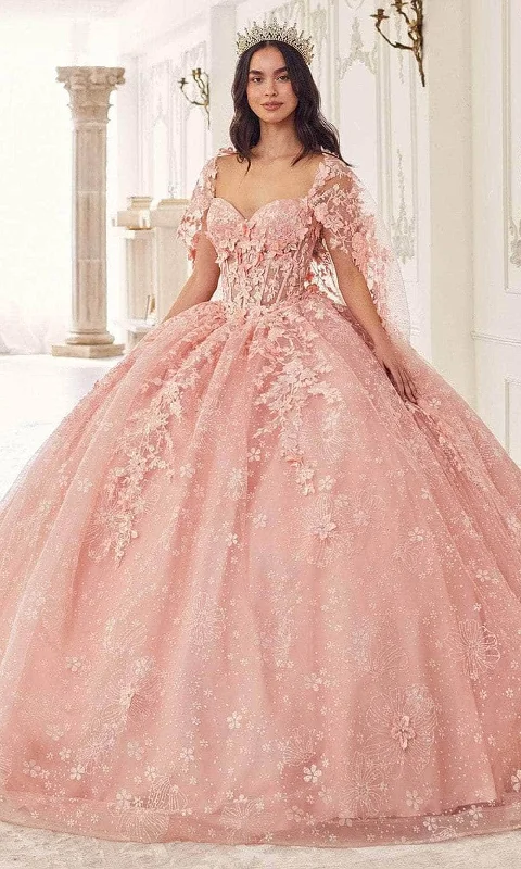 Cozy Apparel Ladivine 15719 - Applique Ornate Ballgown