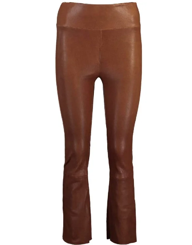 Casual Chic Outfits Crop Flare Legging - Cocoa