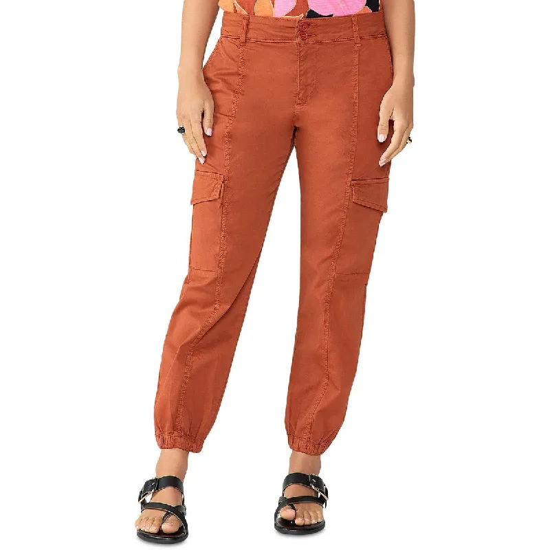 Cozy Apparel Sanctuary Womens Rebel Mid Rise Deep Pockets Cargo Pants