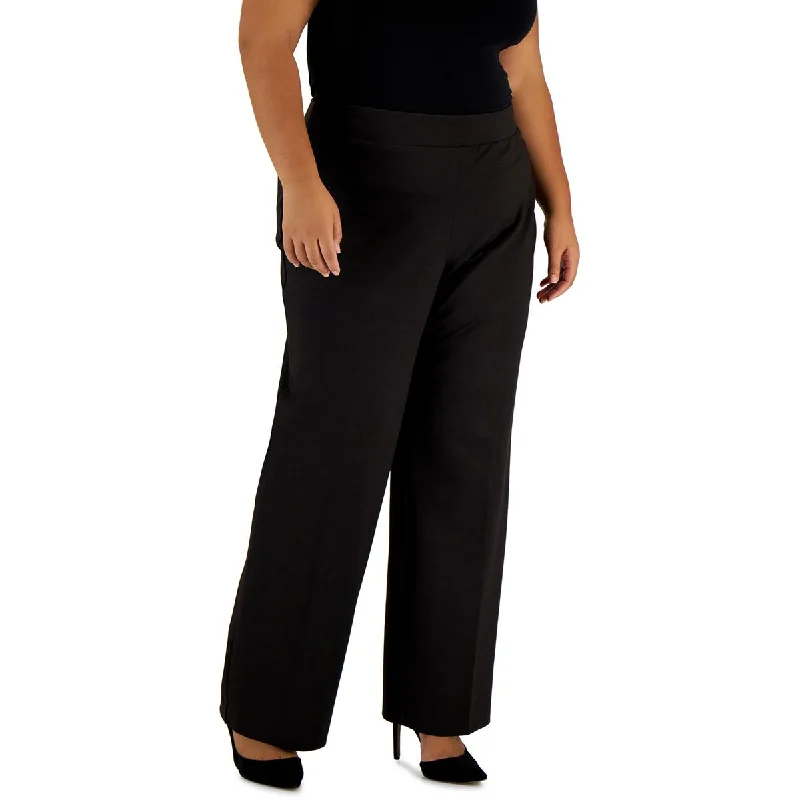 Elegant Wear Kasper Womens Plus High Rise Work Wear Dress Pants