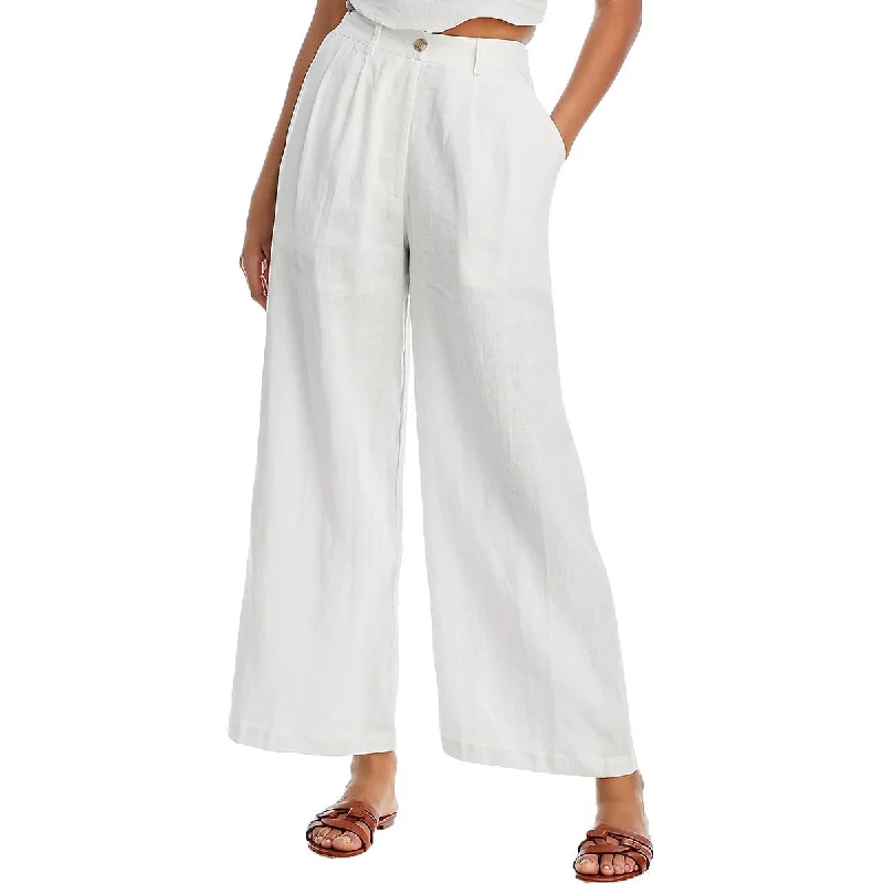 Effortless Elegance Faithfull the Brand Womens Circa Linen High Waist Wide Leg Pants
