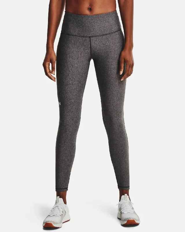 Breezy Style Cold Gear Leggings With Pocket In Light Heather/ White Grey