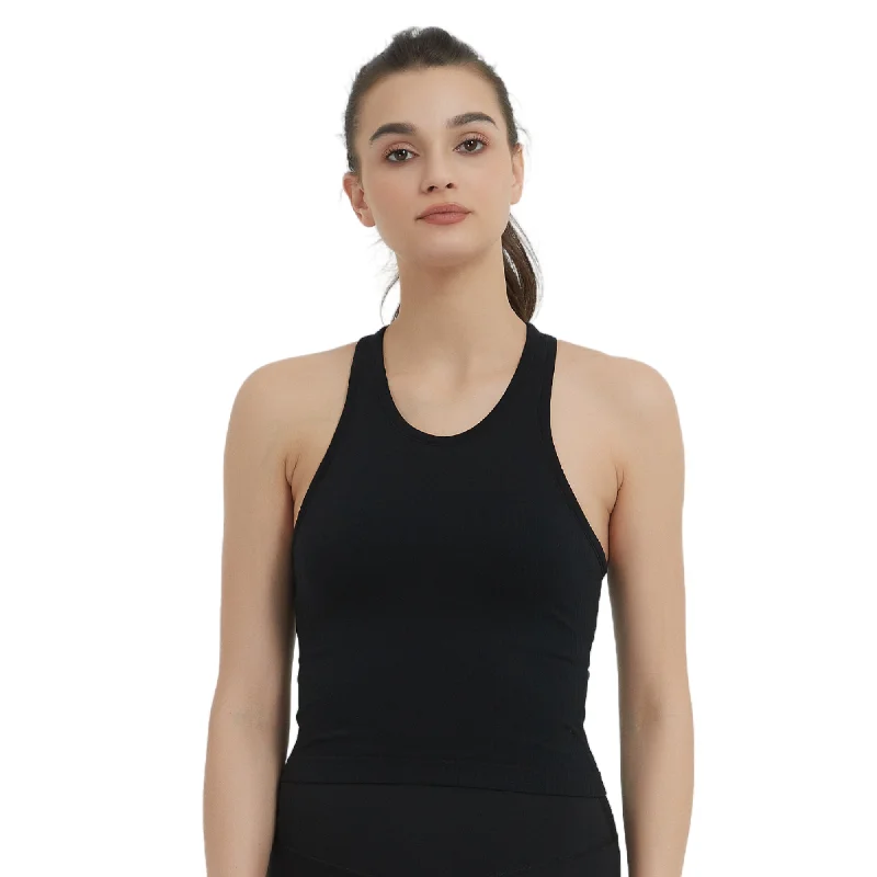Soft Casuals Racerback Tank Black