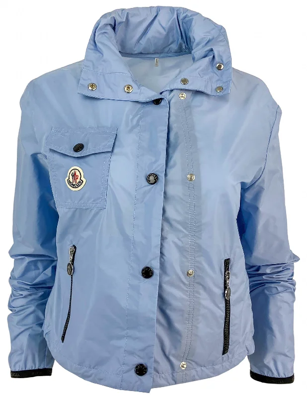 Light Comfort Moncler Lico Jacket in Light Blue