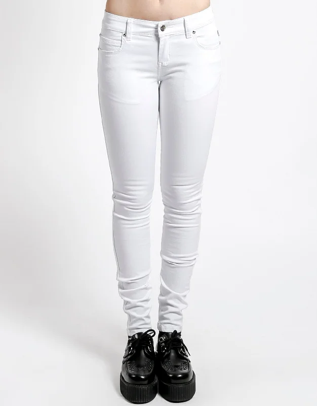 Cozy Shirts T Back Jeans WHITE