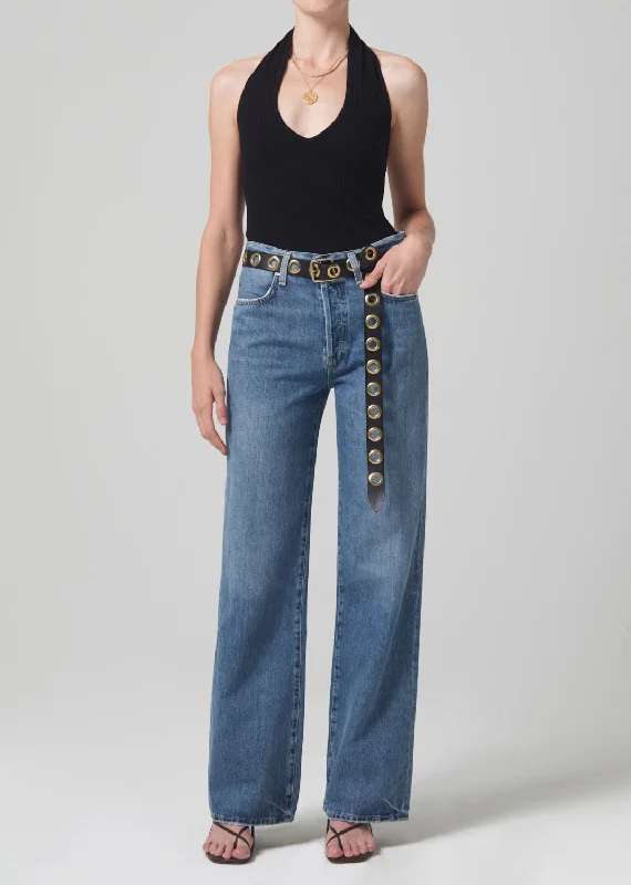 Soft Textures Annina High Rise Wide Leg 30" in Starsign