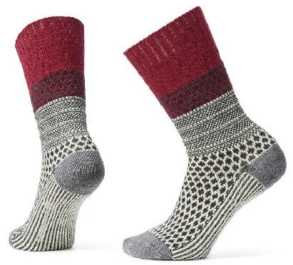 Weekend Comfort Wear Women's Everyday Popcorn Cable Crew Socks
