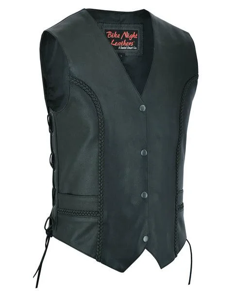 Trendy Wear Miles Queen Ladies Biker Vest