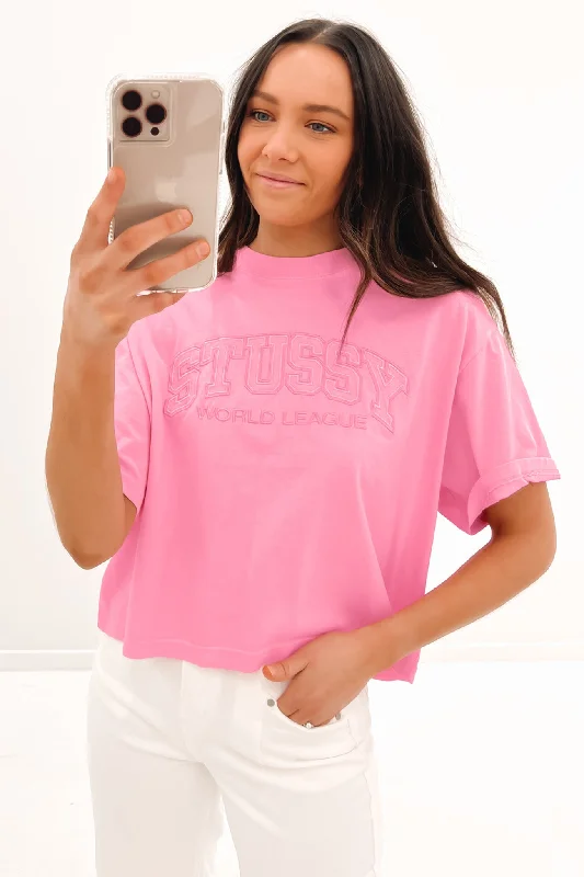 Soft Textures World League Boxy Tee Lemonade