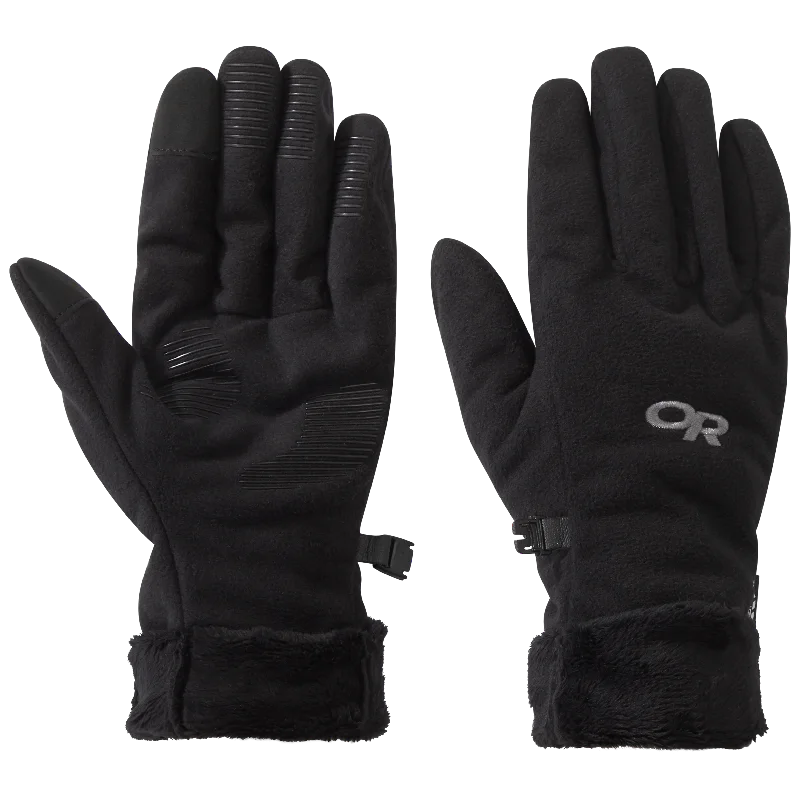 Cozy Chic Wear Women`s Fuzzy Sensor Gloves