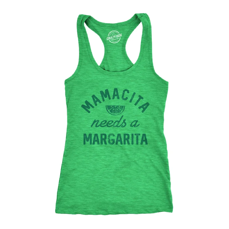 Light Fit Mamacita Needs A Margarita Women's Tank Top