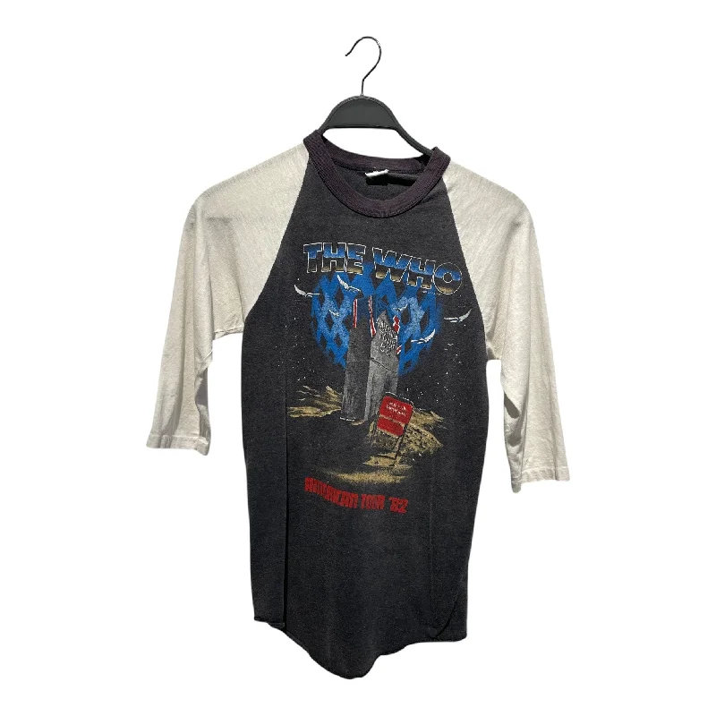 Simple Comfort Vintage/3|4 T-Shirt/Cotton/GRY/The Who 1982 tour