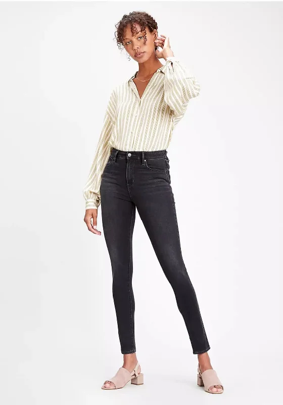 Cozy Sweaters Levis® 721™ High Rise Skinny Jeans, Shady Arces-Black 0274