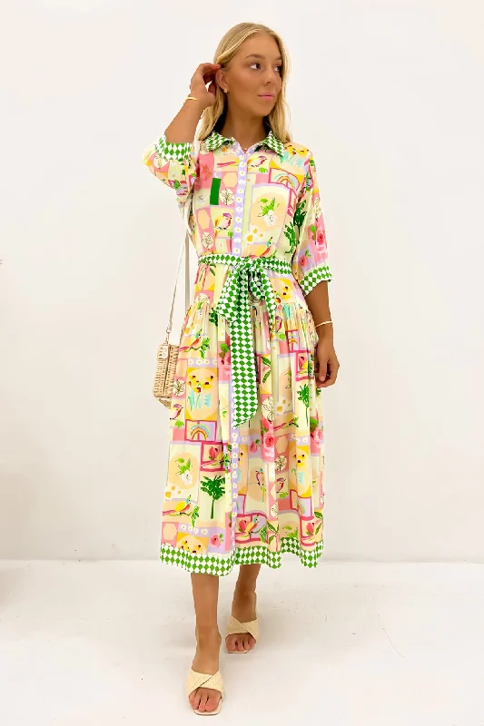 Warm Wear Zinnia Maxi Dress Parisian