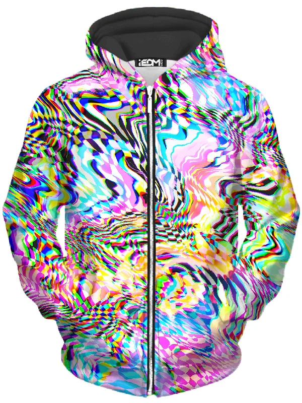 Timeless Style No Signal 2.0 Unisex Zip-Up Hoodie