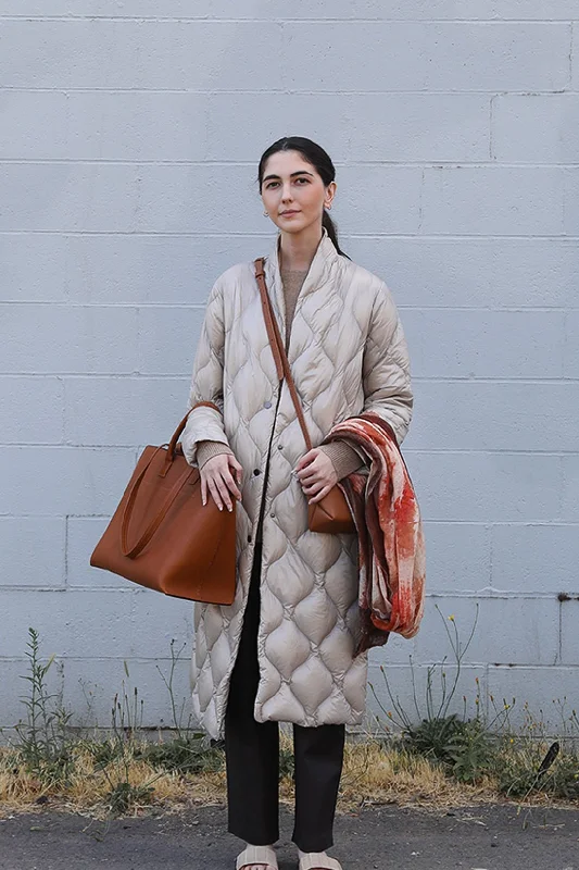 Smart Comfort Wear BRENTA COAT IN ULTRALIGHT GOOSE DOWN