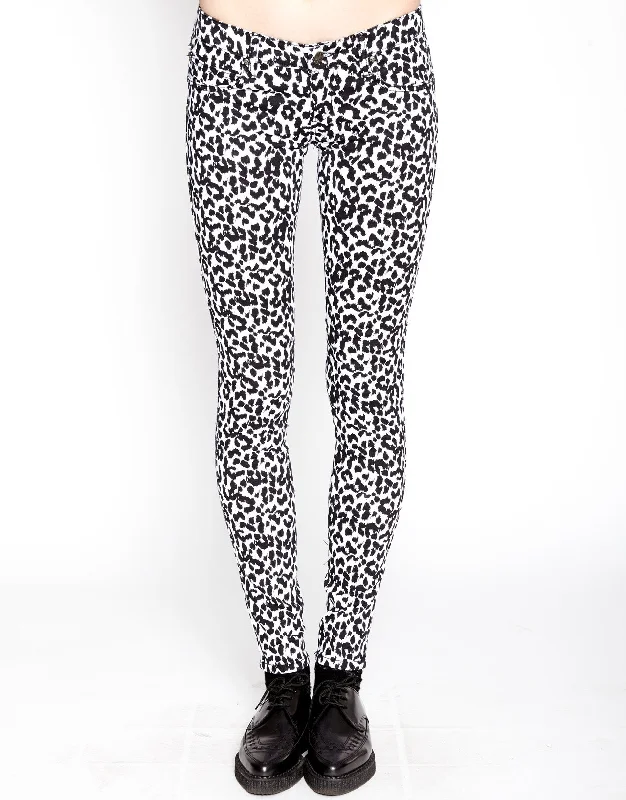 Versatile Outfits T-BACK JEAN LEOPARD