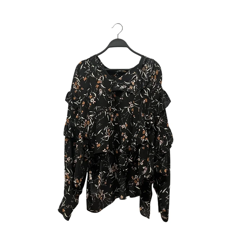 Light Dressing ISABEL MARANT/LS T-Shirt/Polyester/BLK/