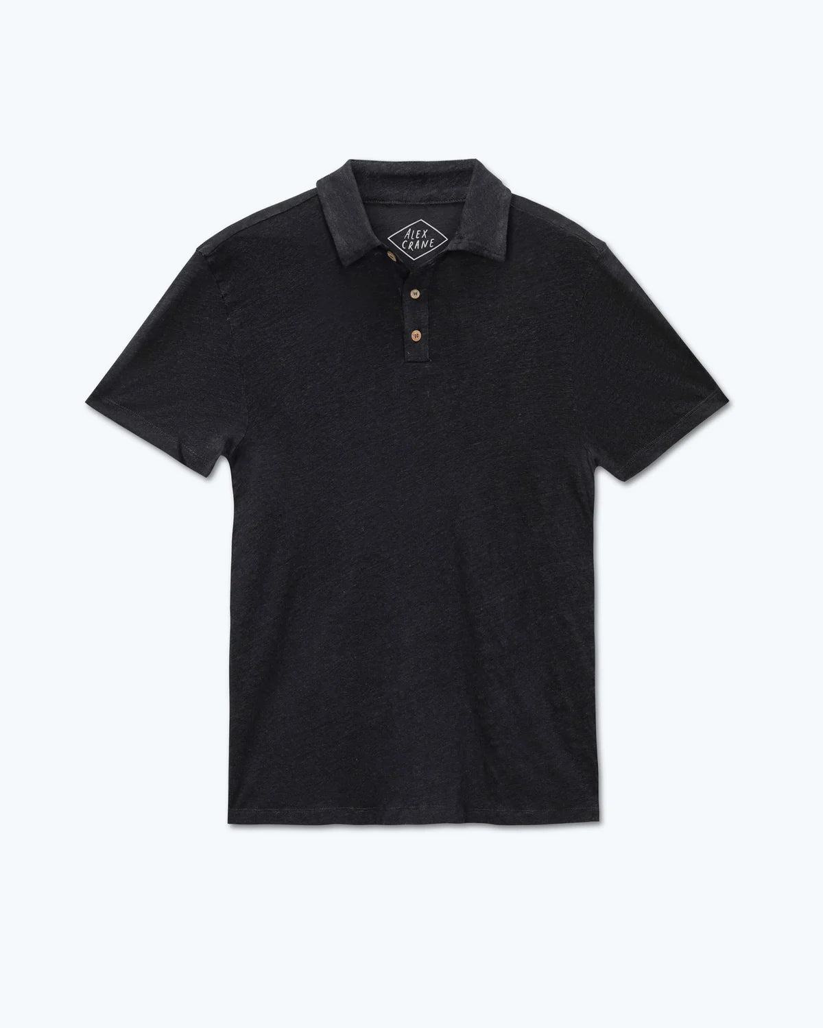 Elegant Dressing Alex Crane Night Knit Linen Polo Shirt