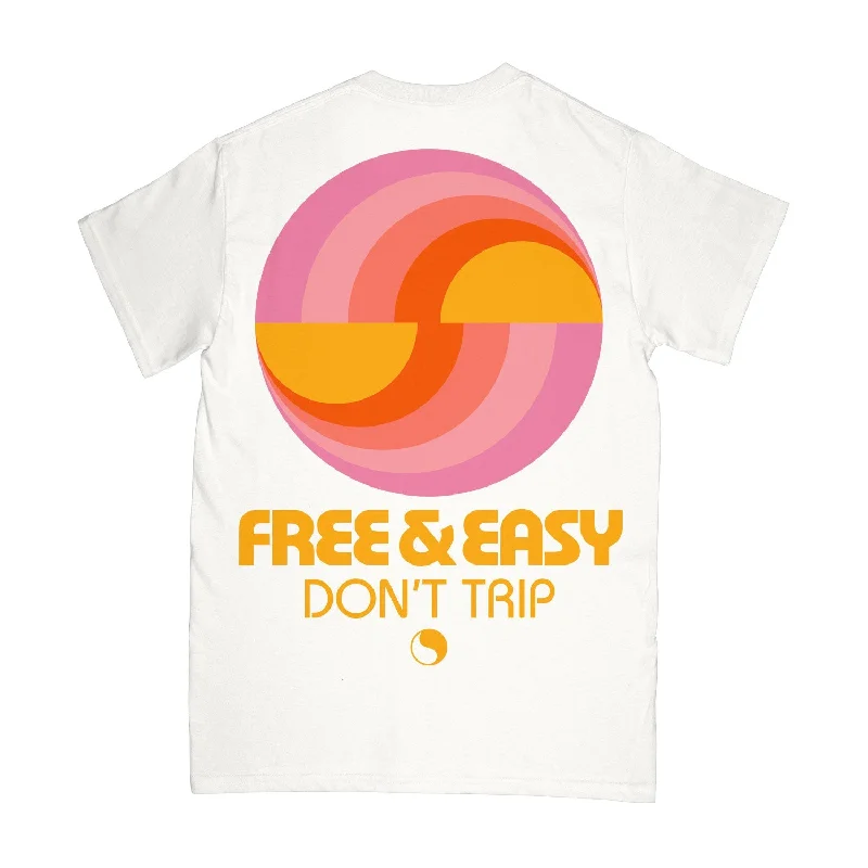 Trendy Looks Free and Easy Golden Light T-Shirt
