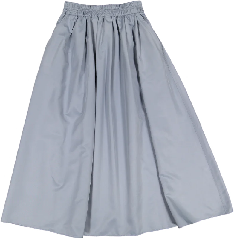 Comfortable Sweaters 109-BALD SKIRT-Light Blue