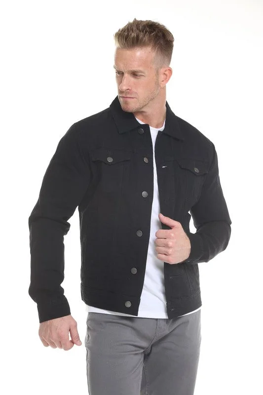 Easy-to-Wear Men's Denim Jacket