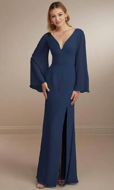 Cozy Fitting Christina Wu Celebration 22164 - Plunging Neck Evening Gown