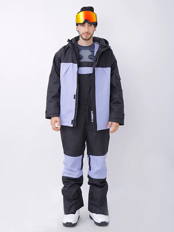 Relaxed Tops Men's Snowverb Alpine Ranger Colorblock Snowsuits