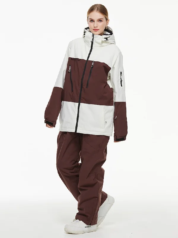 Soft Layers Women's Arctic Queen Backcountry Explorer Thermal Snow Jacket & Overalls Bibs