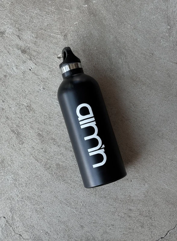Versatile Outfits Black Hydrate Water Bottle