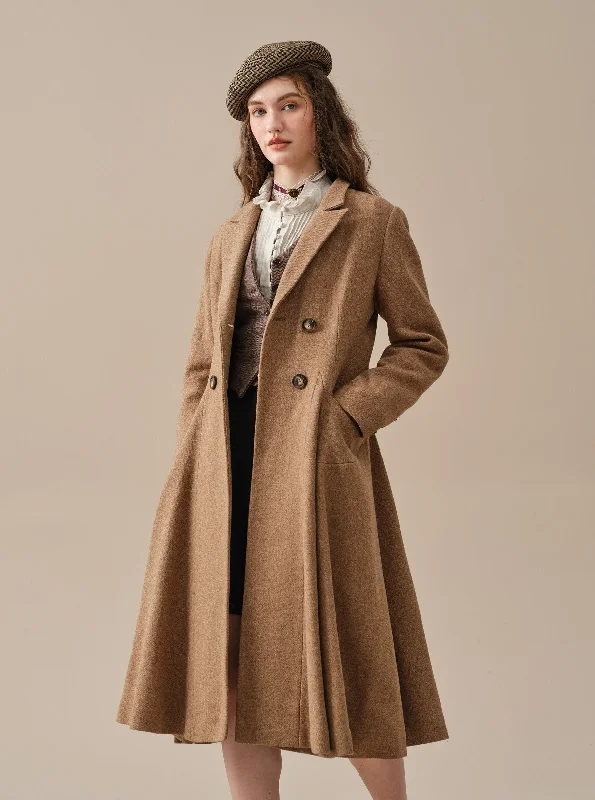 Cozy Lounge Wear The Roman Holiday 17 | 100% wool classic coat