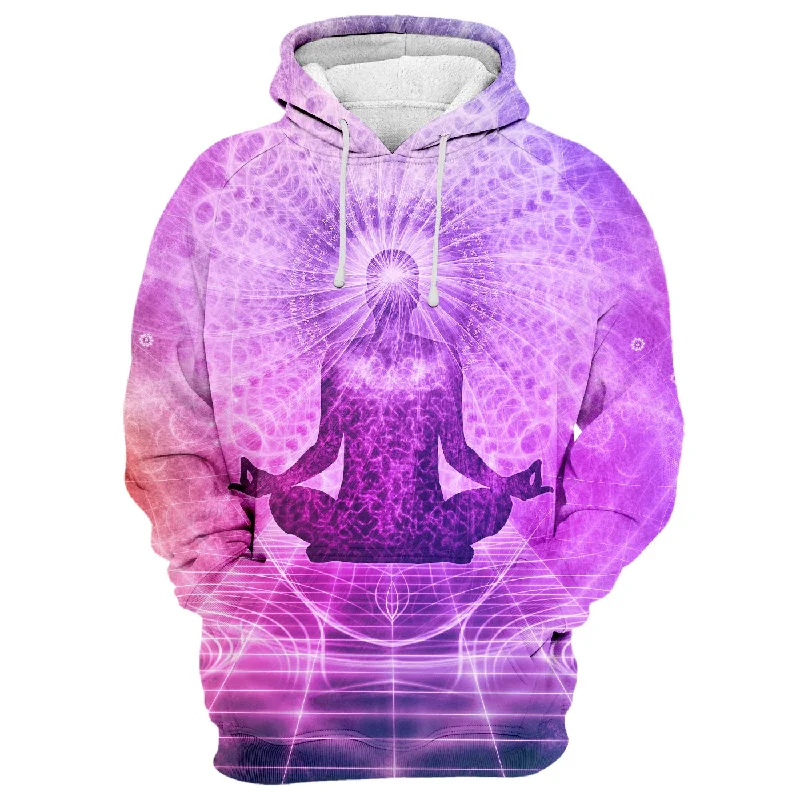 Cozy Fit Wear Purple Spiritual Hoodie