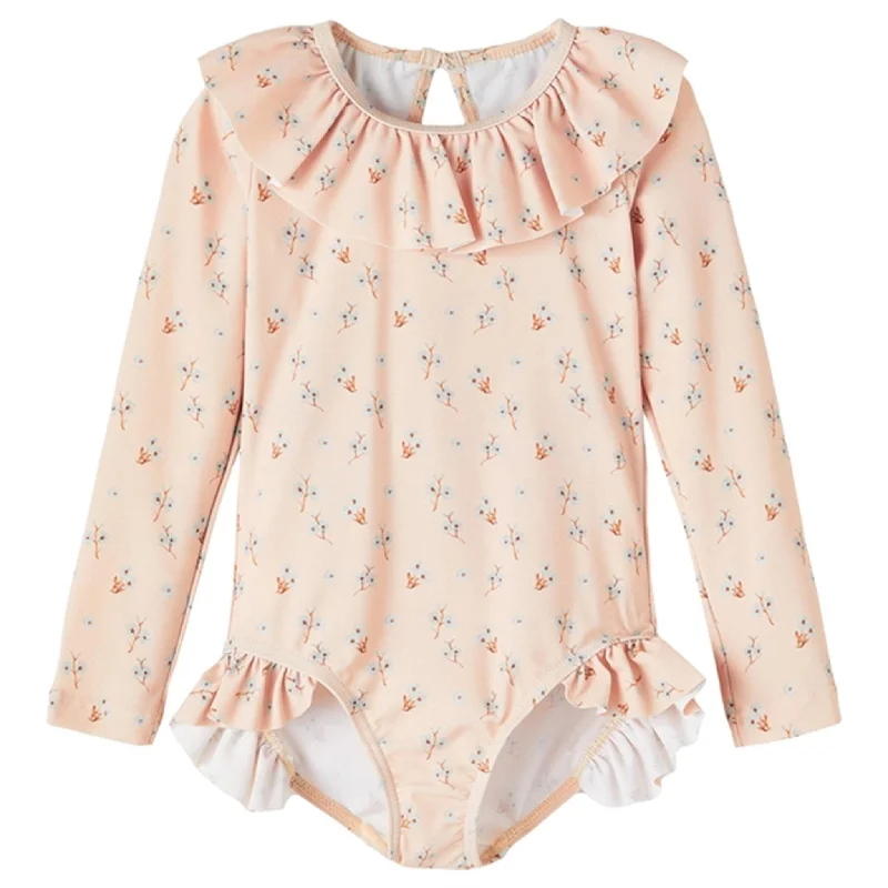 Breathable Comfort Lil'Atelier Rose Dust Fiona Swimsuit