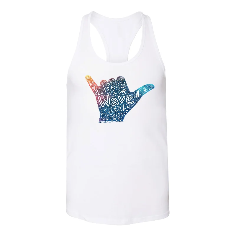 Weekend Comfort "Life Is A Wave, Catch It" Women's Tank
