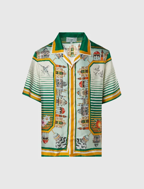 Breezy Comfort CUBAN COLLAR SHORT SLEEVE SHIRT