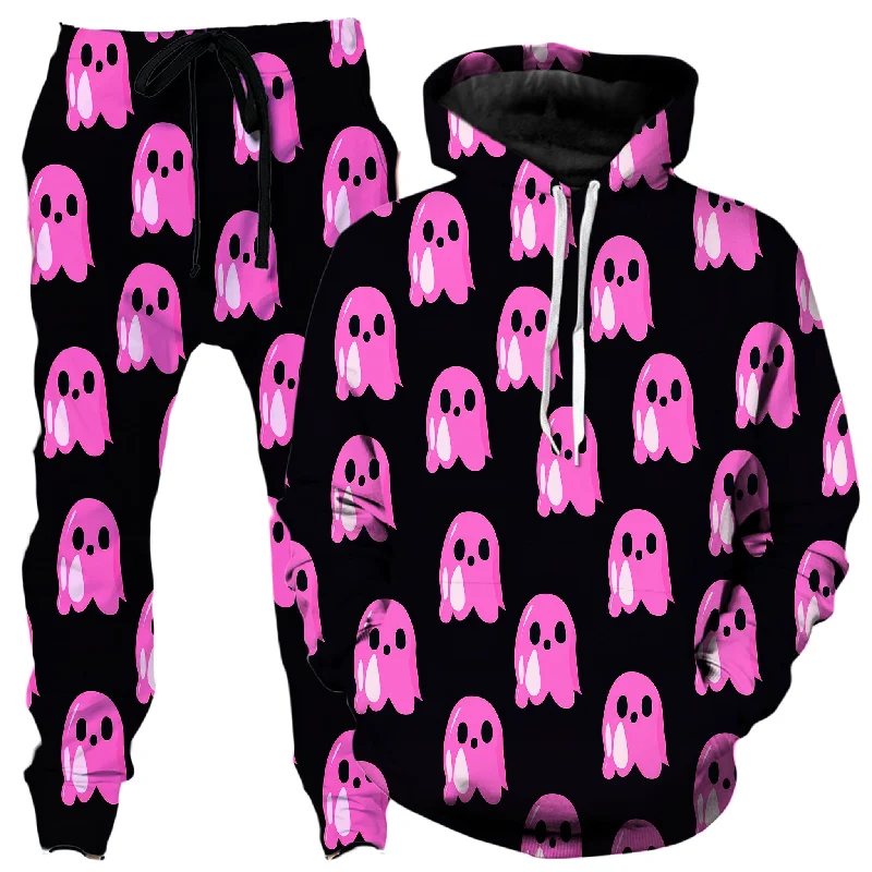 Cozy Sweaters Ghost Clique Hoodie and Joggers Combo